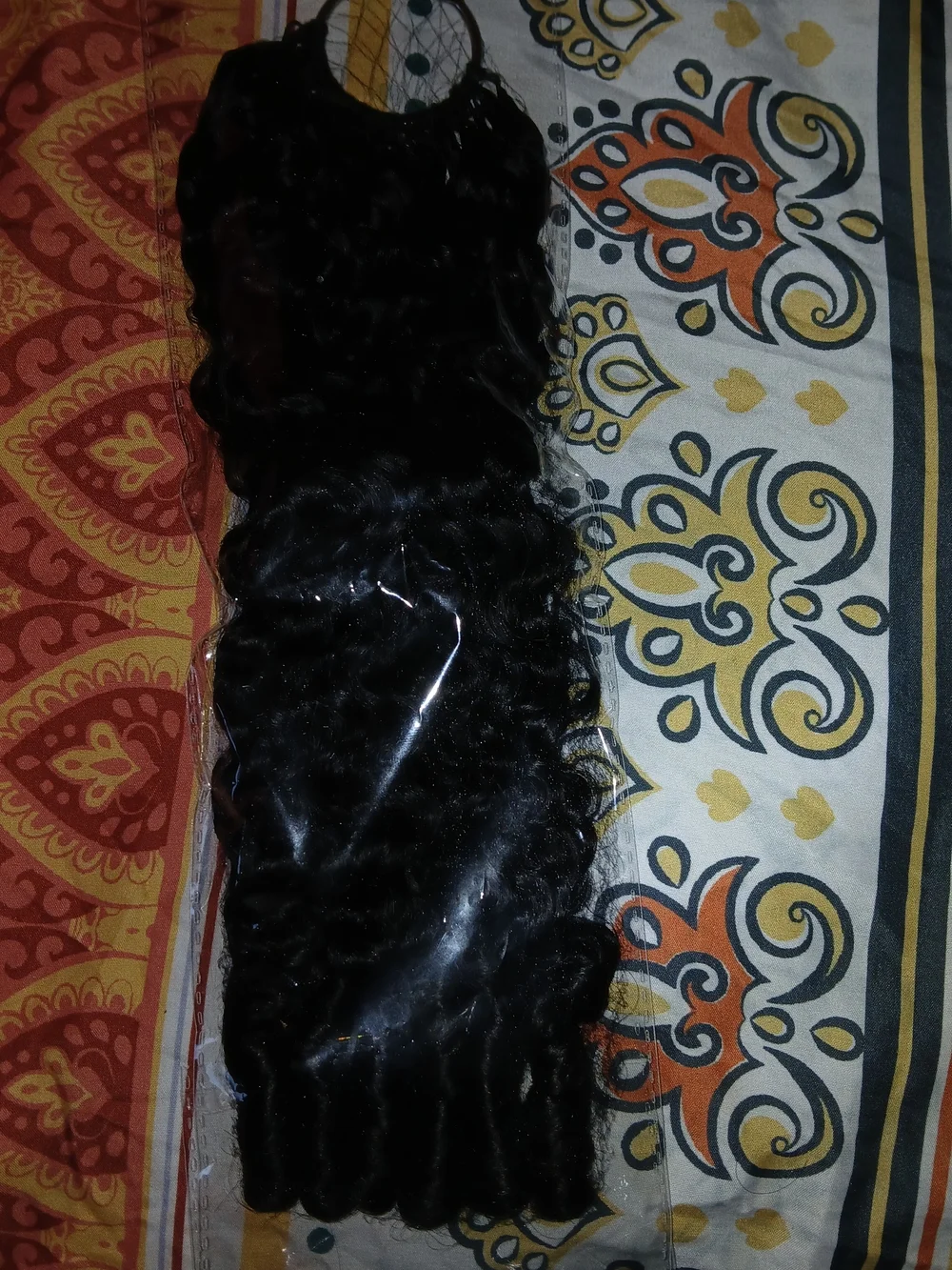 Black Curly Ponytail Hair Extension - Universal Fit